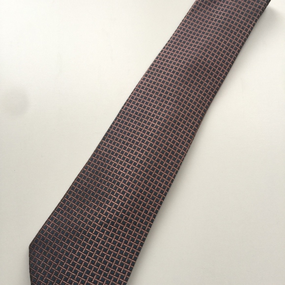Hermes French Silk & Wool Tie - Picture 2 of 3